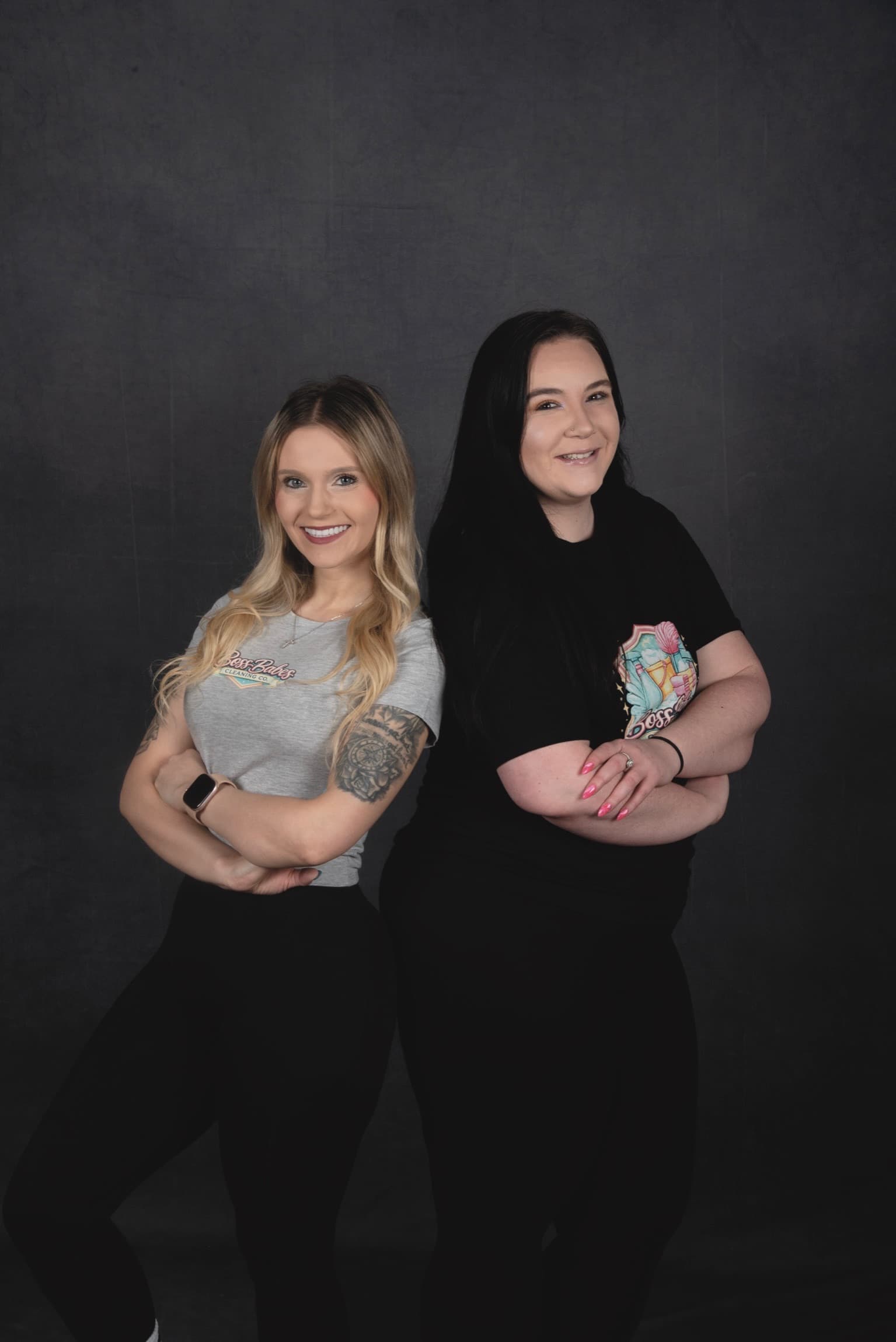 The Boss Babes Cleaning Co. team